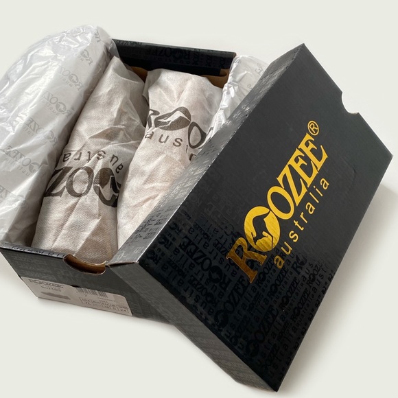 Roozee Australia DAKA Suede Camp Moccasin Driving Loafer Chestnut NIB - Picture 15 of 16